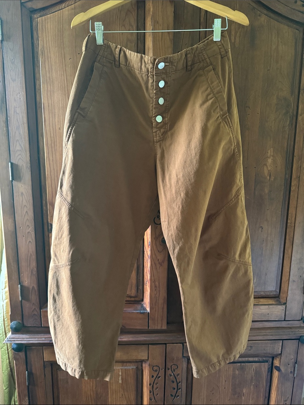 EUC PILCRO ANTHROPOLOGIE ARIN BARREL PANT SIZE 30